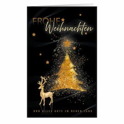 Grußkarte Weihnachten »Faszination«